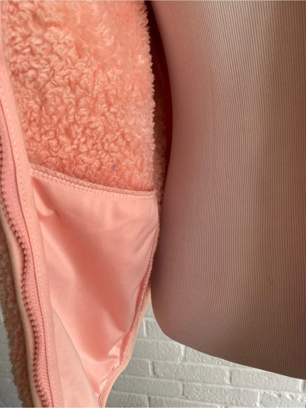 Eddie Bauer Youth Kid's High Pile Plush Sherpa Cozy Hooded  Jacket Pink Large
